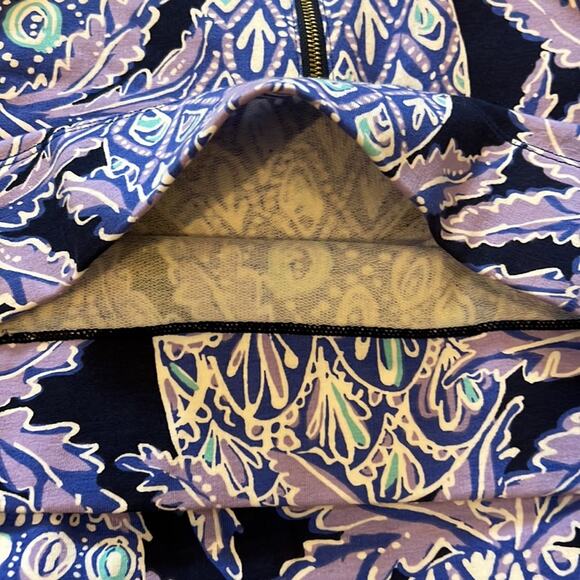 Lilly Pulitzer UPF 50+ Skipper Dress Lilac Verben Pop Up Coco Safari - New - XXS - Picture 13 of 15